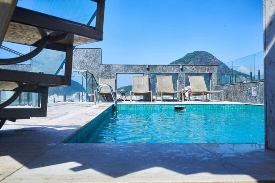 Piscina na cobertura